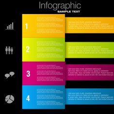 Business infographic design N377