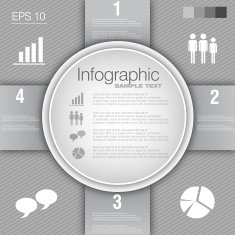 Business infographic design N390