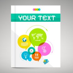 Modern Paper Brochure and Book Layout Cover