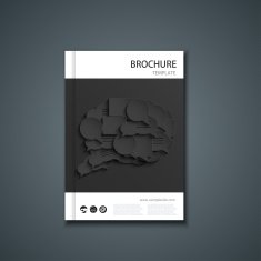 Vector flyer or banner Brochure template N17