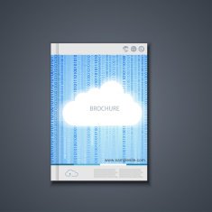 Vector flyer or banner Brochure template N18