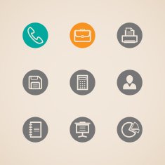 set of web icons N44