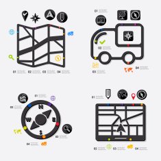 navigation infographic N43