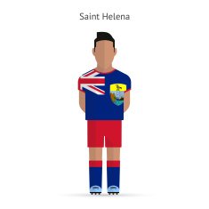 Saint Helena football player Soccer uniform N2