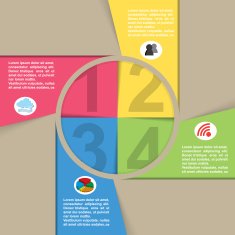 Abstract infographics N183