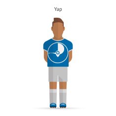 Yap football player Soccer uniform N2