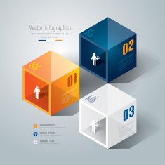 Infographics vector design template N268
