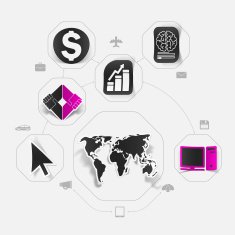 business sticker infographic N83