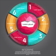modern business infographic
