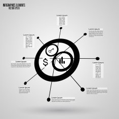 Modern infographics template N72