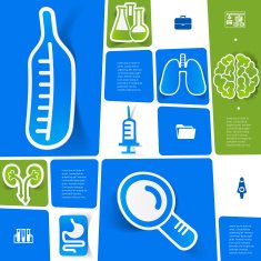 Medical sticker infographic N39