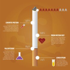 Infographic Cigarette