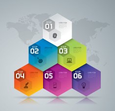 Infographic design vector N100