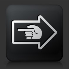 Black Square Button with Opposite Direction Icon