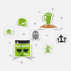 Halloween sticker concept N48