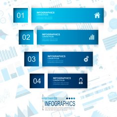 Abstract infographics N185