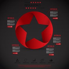 Minimal infographic template N33