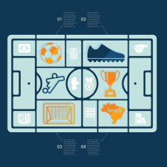 football soccer infographic N363