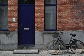 bicycle in park