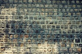 stone wall of the Temple of the Forbidden City in Korea