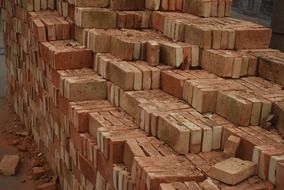 red bricks for construction