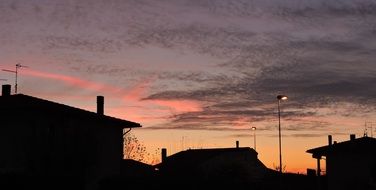 sunset house