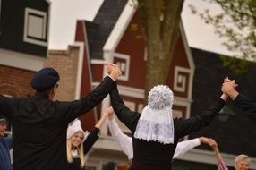 Traditional dances in holland