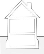 foundation house home drawing