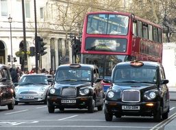 london car taxi city uk england