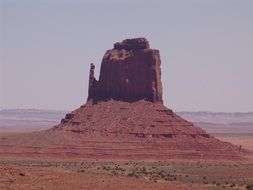 Rock in Monument Valley