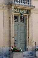 Picture of town hall door