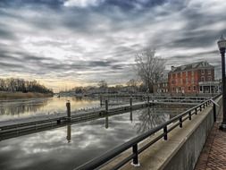river canal in Delaware city