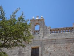 stone chapel in the mediterranean