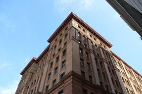 corner skyscraper in philadelphia