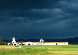 Landscape of the villa in Spain