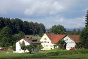 picturesque landscape in Bavaria, Germany