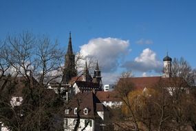 cathedral steeple view ulm