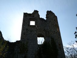 ruins, old town, croatia