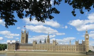 Buckingham palace in London, Great Britain