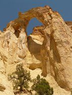 Grosvenor Arch in the desert of Escalante