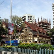 Beautiful buildings in Mumbai