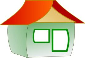 home green drawing