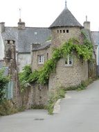 historic Stone houses in Brittany