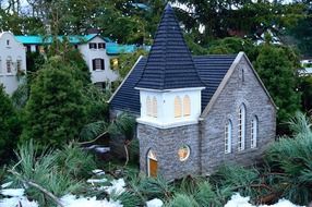 miniature church