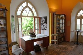 interior of museum of a hesse in germany