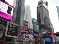 Times Square on Broadway, New York