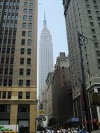 view of the empire state building