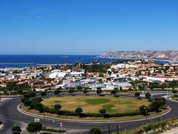 marseille, city port in the daytime