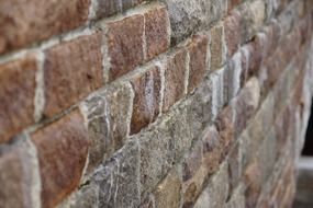 weathered stone wall, facade