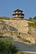 tower on a cliff, Zamojszczyzna, krasnobrod